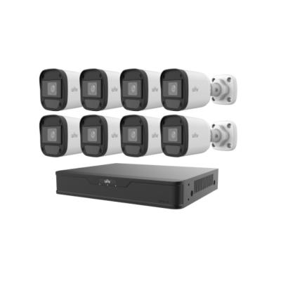1 Hard Disk 8-Channel DVR Kit(Including 8 PCS Analog Mini Bullet Camera)