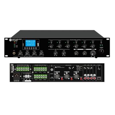 6 Zone Mixer Amplifier with ATT/Mp3/USB/FM/Bluetooth DA-60MT/DA-120MT/DA-240MT/DA-350MT/DA-500MT