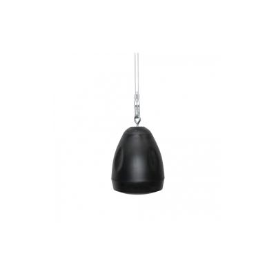 5.25" Pendant Speaker, 30-15-7.5W/100V+ 8 Ohm, ABS black